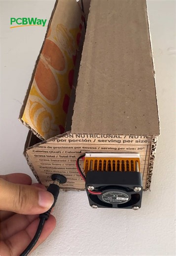 DIY Mini Air Conditioner Using Peltier Technology