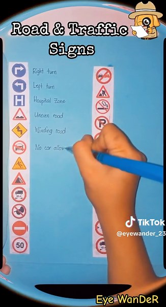 Road and Traffic Signs💡🕵️‍♂️ #EyeWanDeR