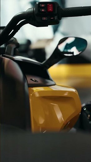 Brighten up the road with the new Can-Am Spyder F3-S in Circuit Yellow!