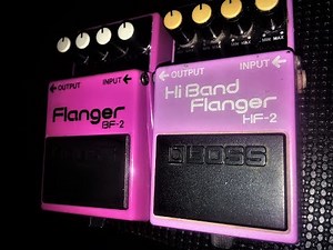 Boss HF-2 Hi Band Flanger VS BF-2 Flanger