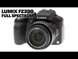 LUMIX FZ200 full spectrum conversion camera user guide