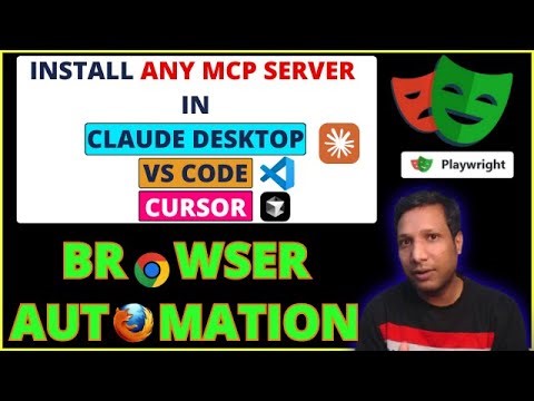 How to add MCP Server in VS Code, Claude Desktop & Cursor |Browser Automation using Playwright MCP