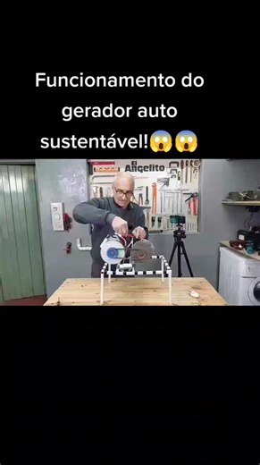 Funcionamento do Gerador Auto Sustentável