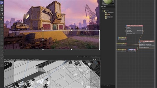 【C4D】材质｜纹理质感 二次元CG动画全流程实战教学