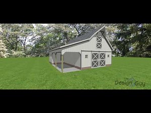 Barn Garage apartment Concept