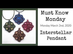 Interstellar Pendant (Jewelry Making) Off the Beaded Path