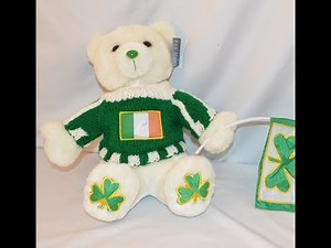Musical Irish Stuffed Teddy Bear