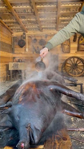 This is how we prepare meat in our village