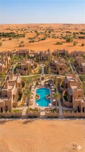 砂漠が高級リゾートに変わるまで！驚きの建築過程 🏗️✨ #ビルド・アップ #タイムラプス #建設過程 #建築設計 #構造設計 #施工プロセス #建築 #建設