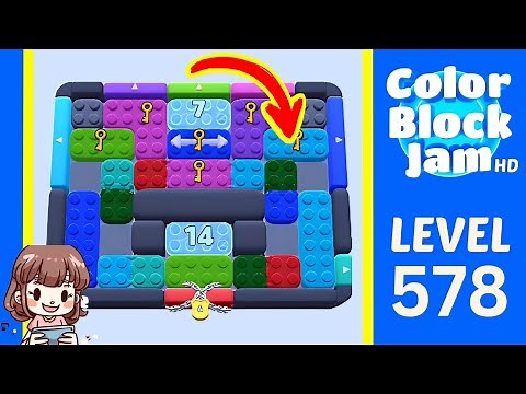 Color Block Jam Level 578 Solution Walkthrough