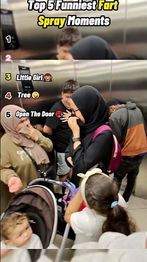 Top 5 Funniest Fart Spray Moments #funny #shorts