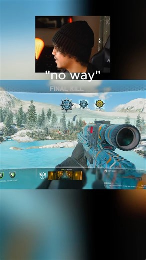 INSANE 110 meter out of map trickshot #cod #trickshots #callofduty