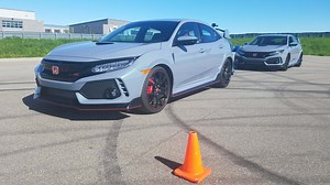 Honda Civic Type R and TCR racer