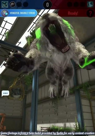 SAH PANTHERA ~ Most Terrifying Cat in Jurassic World Alive! | Jurassic World Alive #shorts