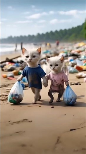 Black And White Cat 🐺 🐰 #viral #blackcat #cat #shortsfeed #shorts #trending #ytshorts #short #yt