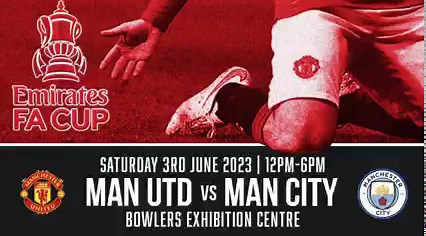 Where you watching the FA Cup Final? Red Square are hosting a Fanzone for 6k United fans at Bowlers Manchester Atmosphere is going to be insane 🔥 | Red Army MUFC