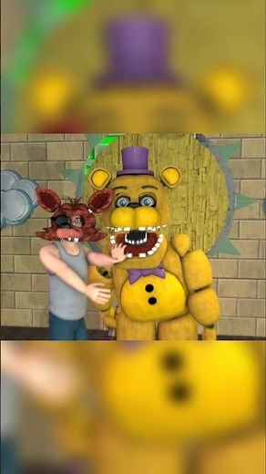 [FNAF] HOW THE BITE OF 87 REALLY HAPPENED #fnaf #fredbear #memes #videogamecharacter #edit
