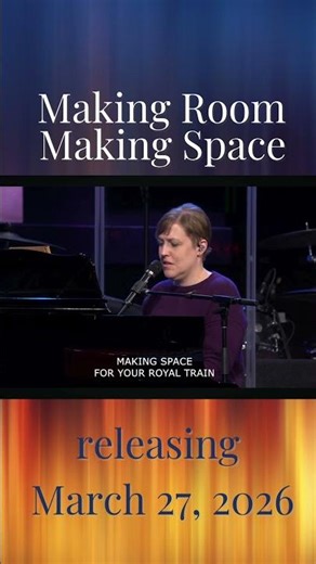 The wait is over! "Making Room, Making Space" releases March 27! #worship #makingroommakingspace