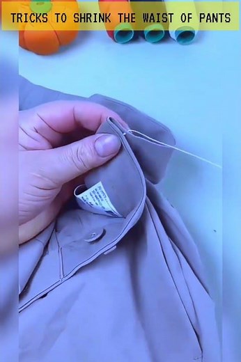 [SAVE MONEY ON ALTERATIONS] Secret Tricks to Shrink the Waist of Pants (Just a Needle & Thread!)