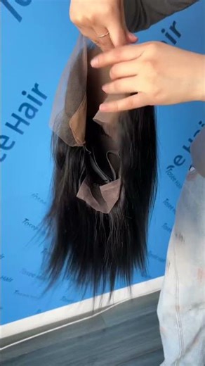 Straight human hair fake scalp wig #straighthairwig #straighthairstyle #straighthair #straightwig