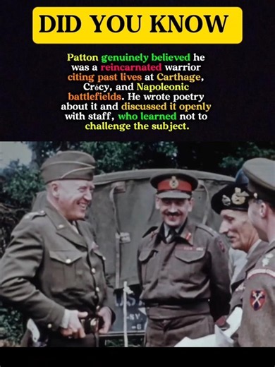 Patton's Reincarnation Belief