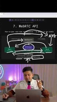 EP 7 - Secret Behind Zoom & Google Meet Video Calls 🤯? WebRTC API | #coding #restapi #backend