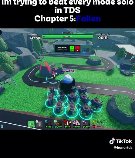 Solo Guide: Beat Every Mode in TDS Chapter 5 Fallen