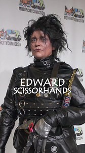 One of our favorite cosplayers from Motor City Comic Con was Lisa's Edward Scissorhands, which took 2d place at the cosplay contest! #movie #timburton #johnnydepp #cosplay #comiccon | Comics, Beer and Sci-fi