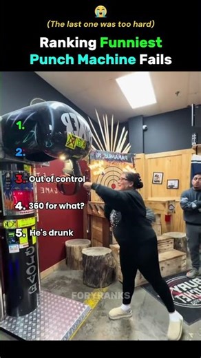 Ranking the Best Punch Machine Fails 😭🥊