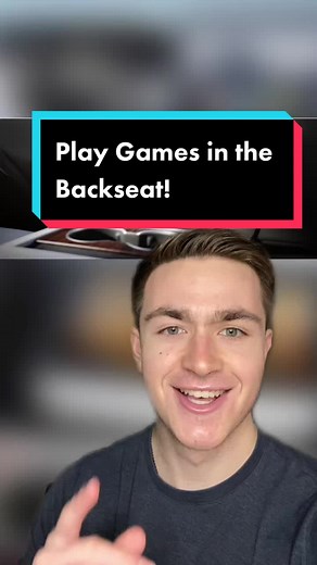 Play Games in the Backseat with Tesla Model S and X