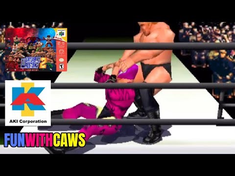 RIPPING MASKS OFF in Virtual Pro Wrestling 2 FREEM!