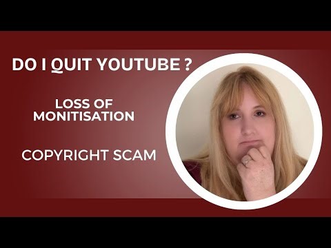 Quitting Youtube. Copyright Scam. Haawk as a 3rd party.