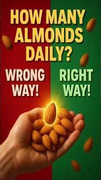 The TRUTH About ALMONDS Nobody Tells You