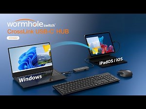 Wormhole Switch™ CrossLink USB-C® HUB