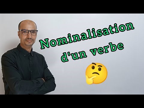 Nominalisation d'un verbe