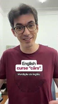 Cuidado com a maldição do inglês!