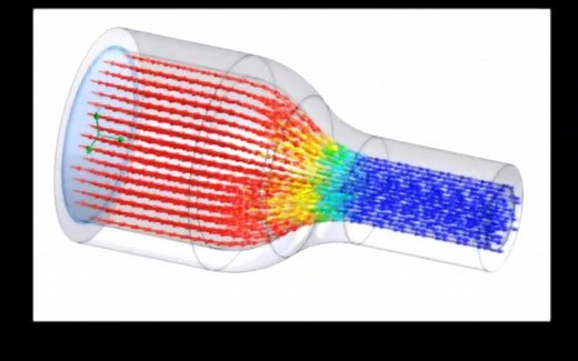 SW Flow Simulation案例教程：喷嘴流动模拟