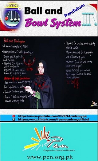 Ball and Bowl System I Pendulum I Physics I #penacademy