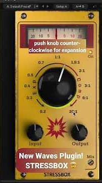 New Plugin Alert 🚨 Introducing STRESSBOX!#mixingandmastering #audio #plugin #wavesaudio #mixing