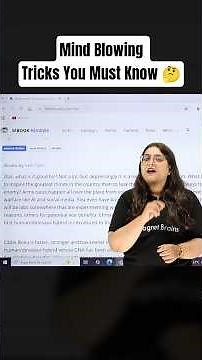 Tricks & Hacks You Must Know | Website Content Copy Hack #hacks #tricks #ai #techskills