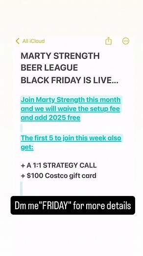 You don't need another tv. Time to invest in yourself this Black Friday. | Andrew Martin