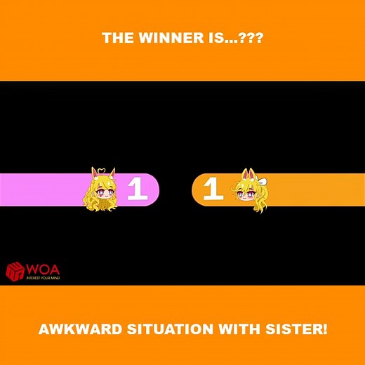 I vote for the younger sister! #gacha #gachalife #woagacha #clapsnap #animation #moment #sister #family