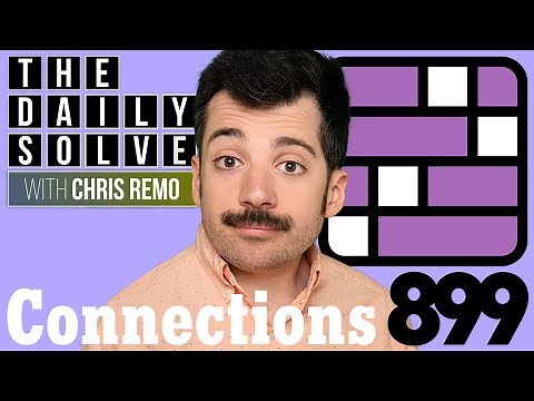 Connections 899 - NYT Word Game - 26 November 2025 #connections