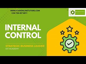 (ACCA) SBL Lesson 7 - Internal Control