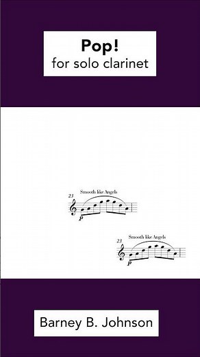effortless & free (music for solo clarinet) #classicalmusic