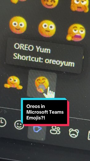 Oreos Make Surprise Appearance in Microsoft Teams