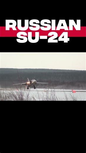 Pure Power! Su-24 Fencer Full Afterburner Takeoff 🛫🔥#su24 #fencer #takeoff #militaryaviation #sukhoi