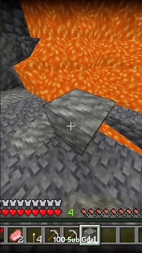lava Control In Minecraft # #minecraft #gaming #mineco#kotoniyou #shorts #Mineconetworkoriginal