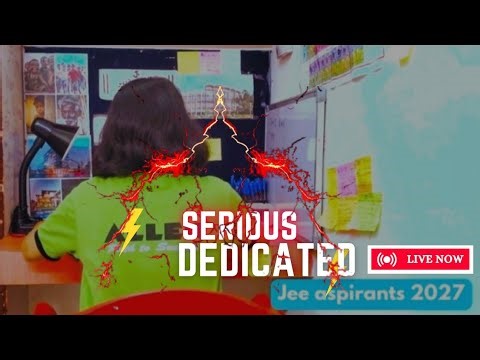 Day-12 📚 study with me (no sound)|kota warriors 💪