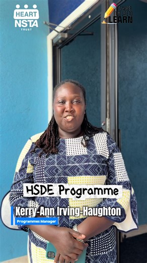 It’s never too late to learn. 📚✨ The High School Diploma Equivalency (HSDE) Programme provides individuals who did not complete a traditional high school diploma with the opportunity to earn an equivalent qualification and take the next step toward their goals. In this video, Kerry-Ann Irving-Haughton, Programmes Manager at HEART/NSTA Trust, explains what the programme is, who it is for, and what participants can expect. 🎓 Your journey can start at any time.